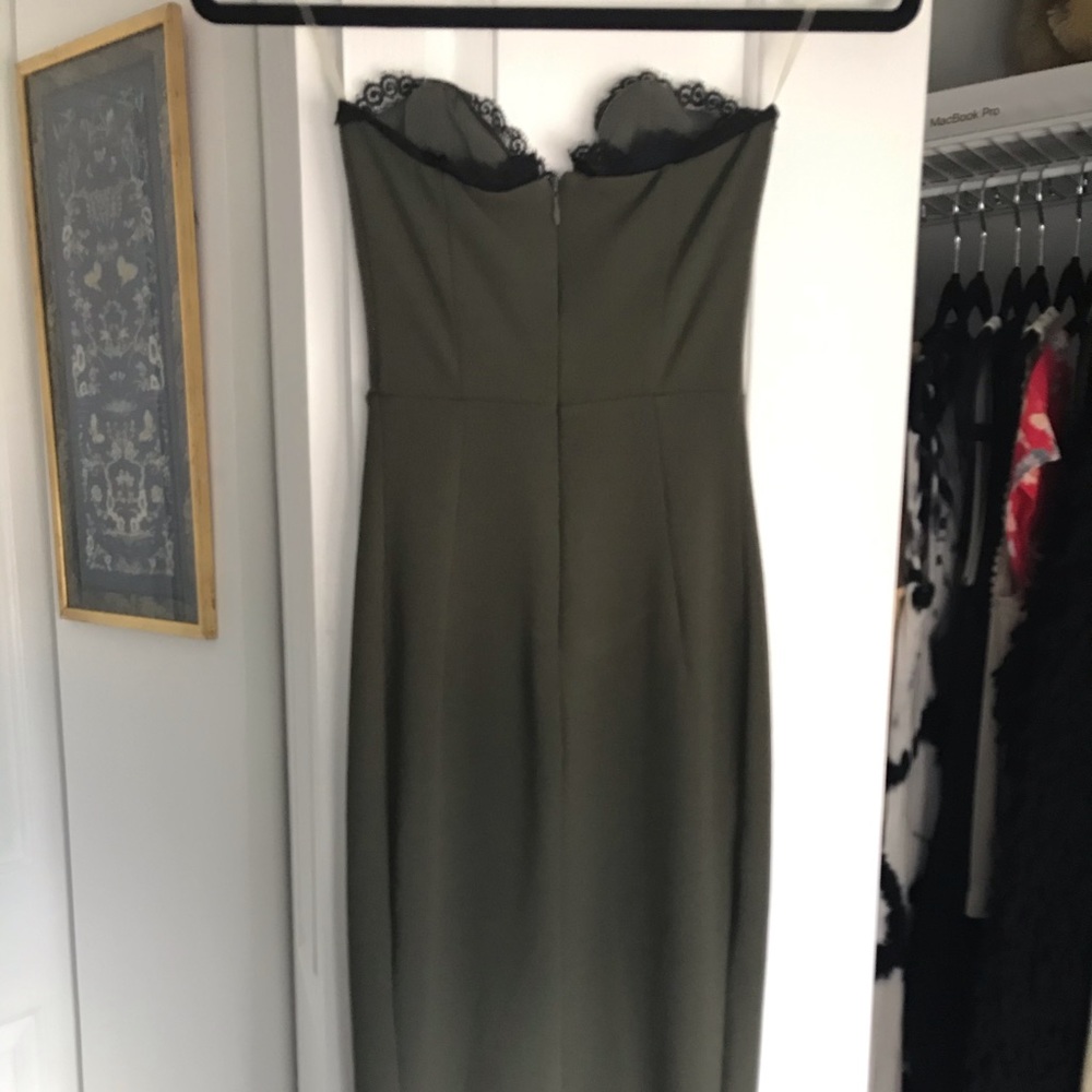 Nookie front-slit, bodycon cocktail dress - Picture 2 of 15